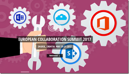 European Collaboration Summit 2017, Zagreb